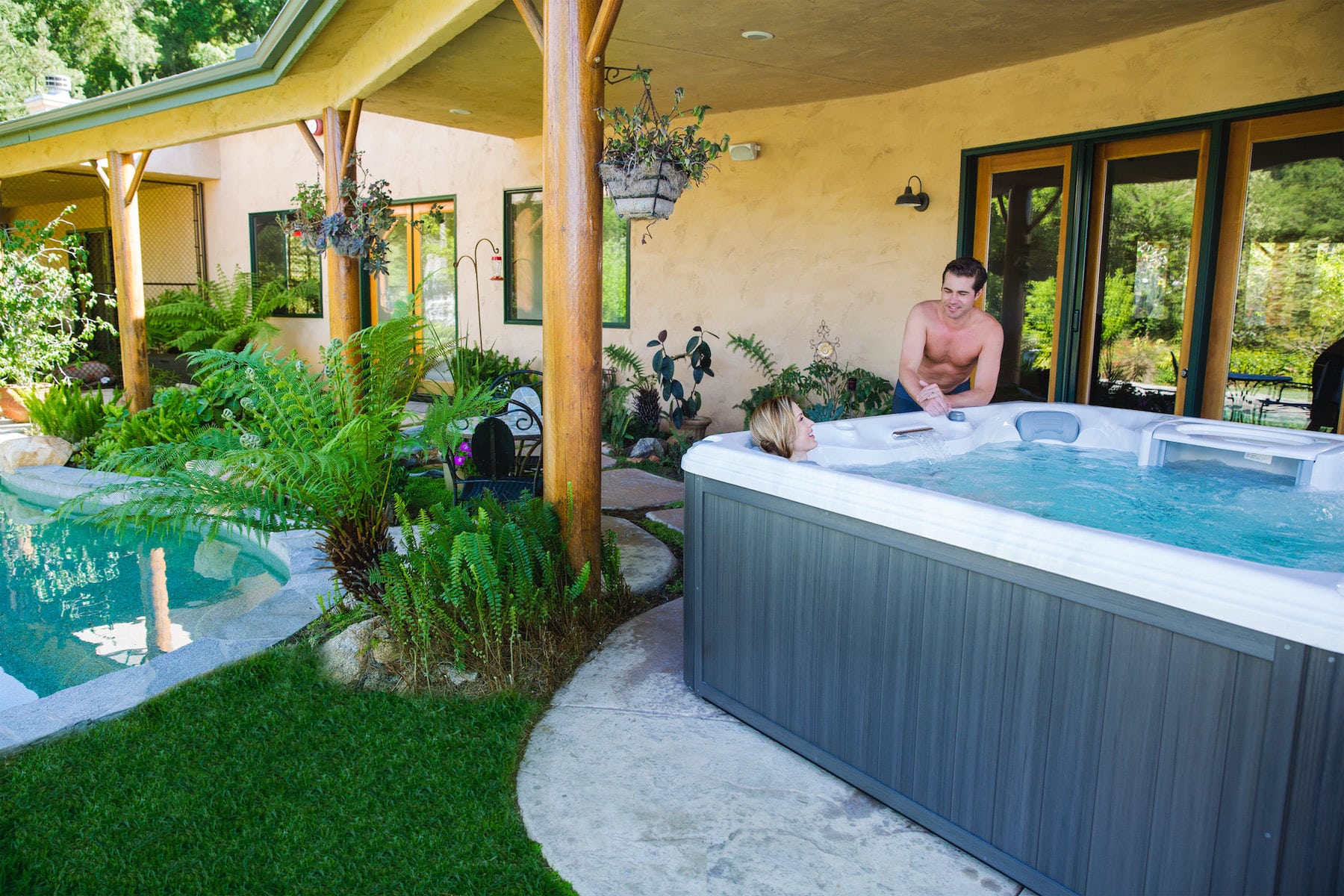 How a Hot Tub Can Help to Ease Aches & Pains